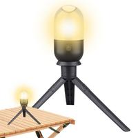 Camping Light With Tripod Stand Rechargeable tent Lantern 4-mode dimming outdoor Lamp Portable Flashlight for camping fishing
