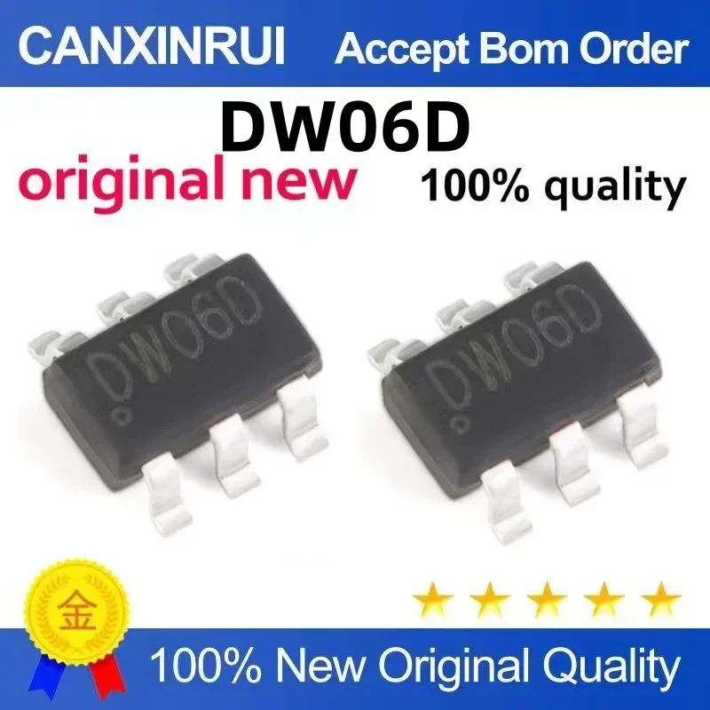 (5-100 pieces) Brand new original DW06D SOT23-6 spot chip IC