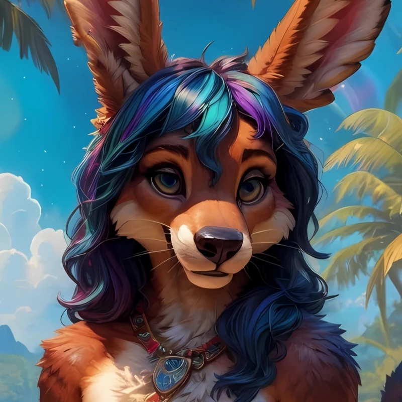 

Dakimakura Anime Pillow cover Furry Aurora Double-sided Print Of Life-size Body Pillowcase Gifts