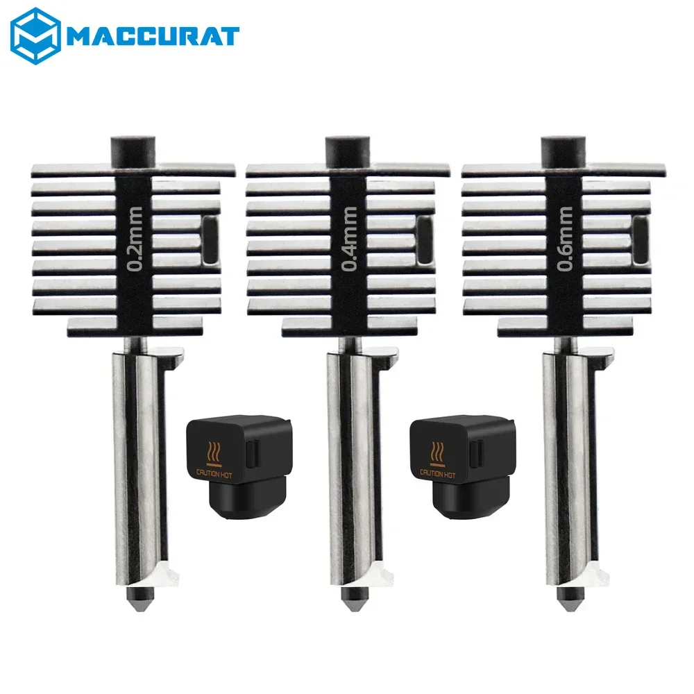 Bambu Lab A1 ミニホットエンドキット 0.2/0.4/0.6/0.8mm 硬化鋼ノズル