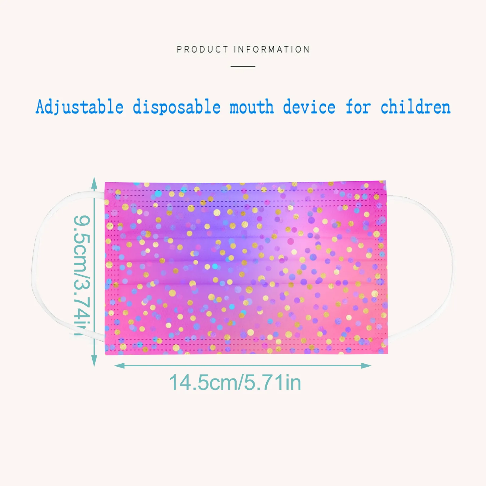 10 قطعة قناع الوجه للأطفال التعادل صبغ طباعة تنفس ثلاث طبقات قناع غير قابل لإعادة الاستخدام الأطفال طباعة الحماية في الهواء الطلق #6