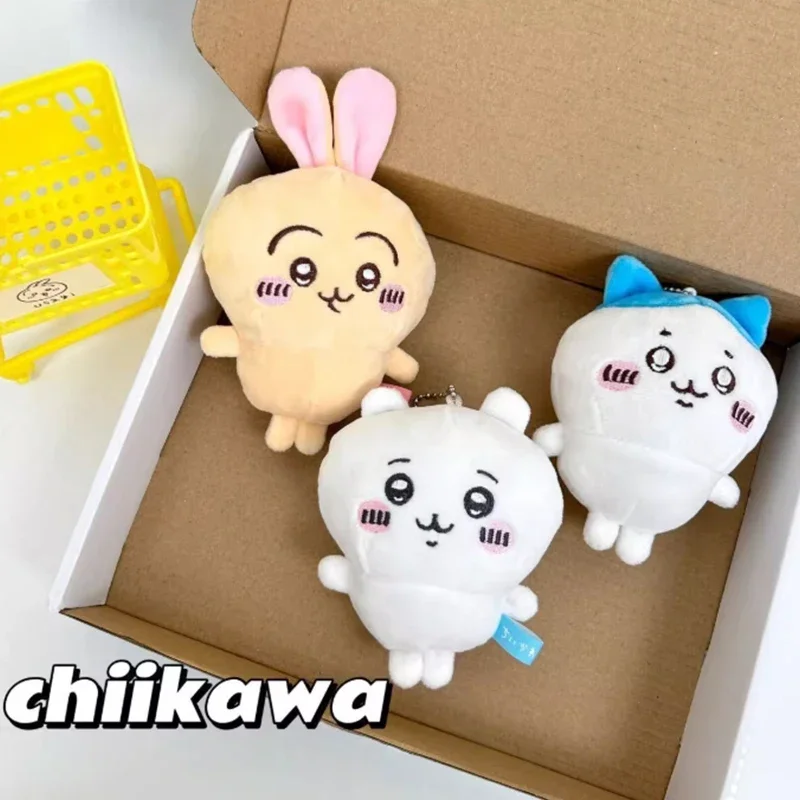 Small Eight Usai Plush Keychain Kawaii Anime Character Doll Soft Stuffed Animal For Bag Backpack Decoration Gift