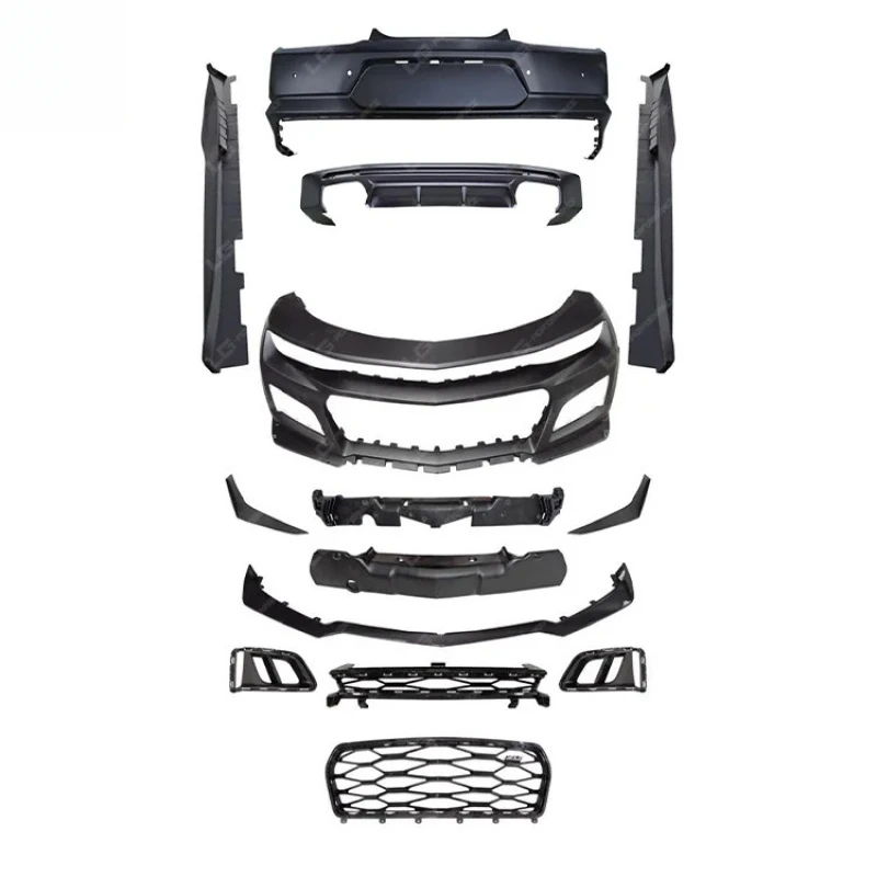 

Car Facelift ZL1 Style Full Set Body Kit Upgr Front Bumper Rear Bumper Grille Side Skirts