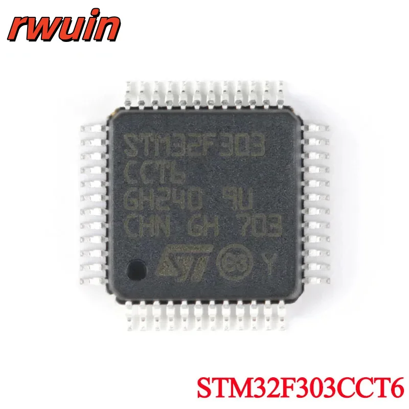 STM32F303CCT6 STM32F303 STM32 F303CCT6 F303CC LQFP-48 ARM Cortex-M4 32 Bit Microcontroller Chip MCU IC Controller New Original