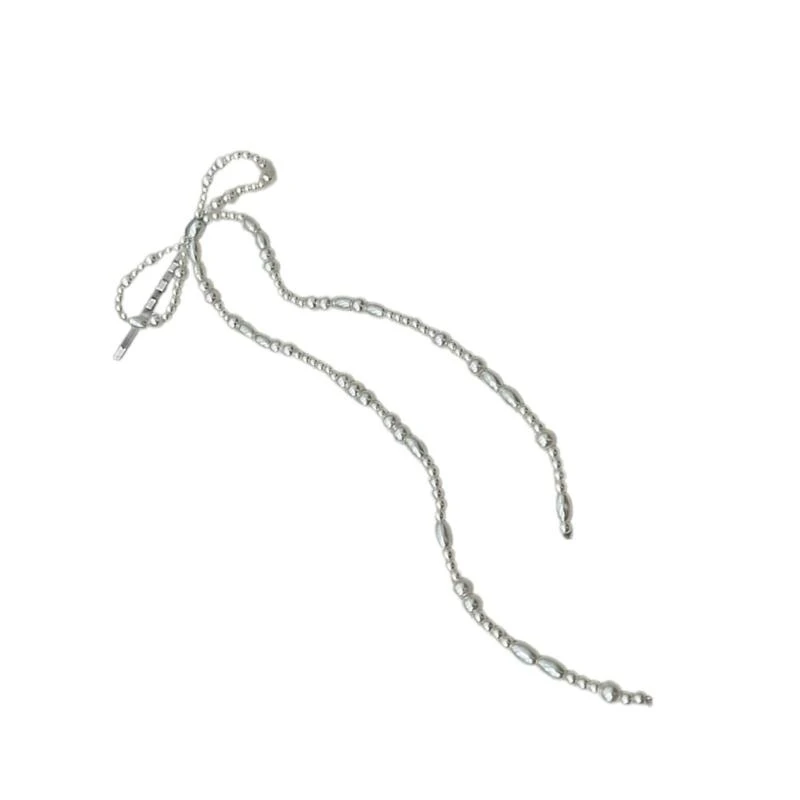 

Unique Hair Clip Pearls Bowknot Tassels Hairpin Hair Barrettes Fashion Headpiece 15UB