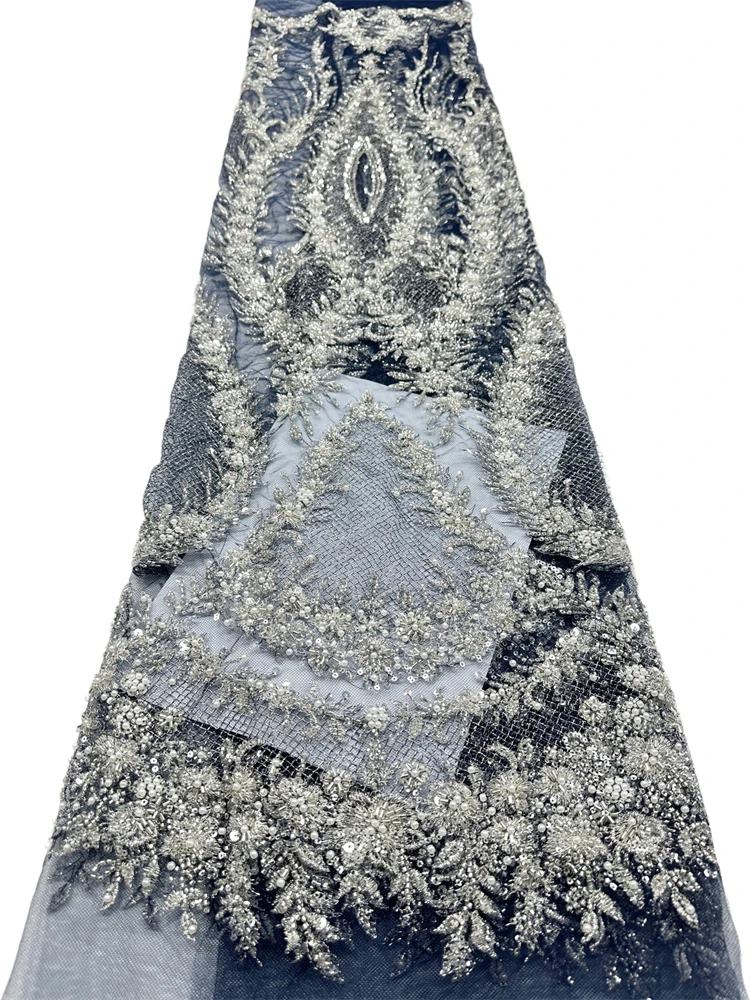 アフリカビーズ付きチュールレース生地 2026 高品質フ - Glitter Tablecloth のレビューと価格