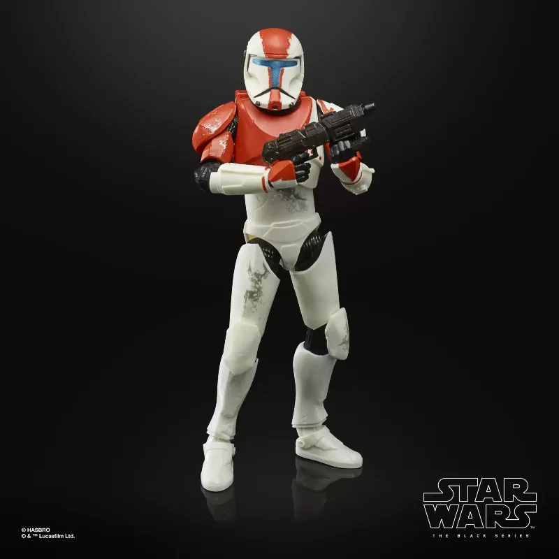 Genuine Hasbro Star Wars The Black Series RC-1140 (Fixer) RC-1138 (Boss) Republic Commando 6" Action Figure Gaming Greats Model view 5