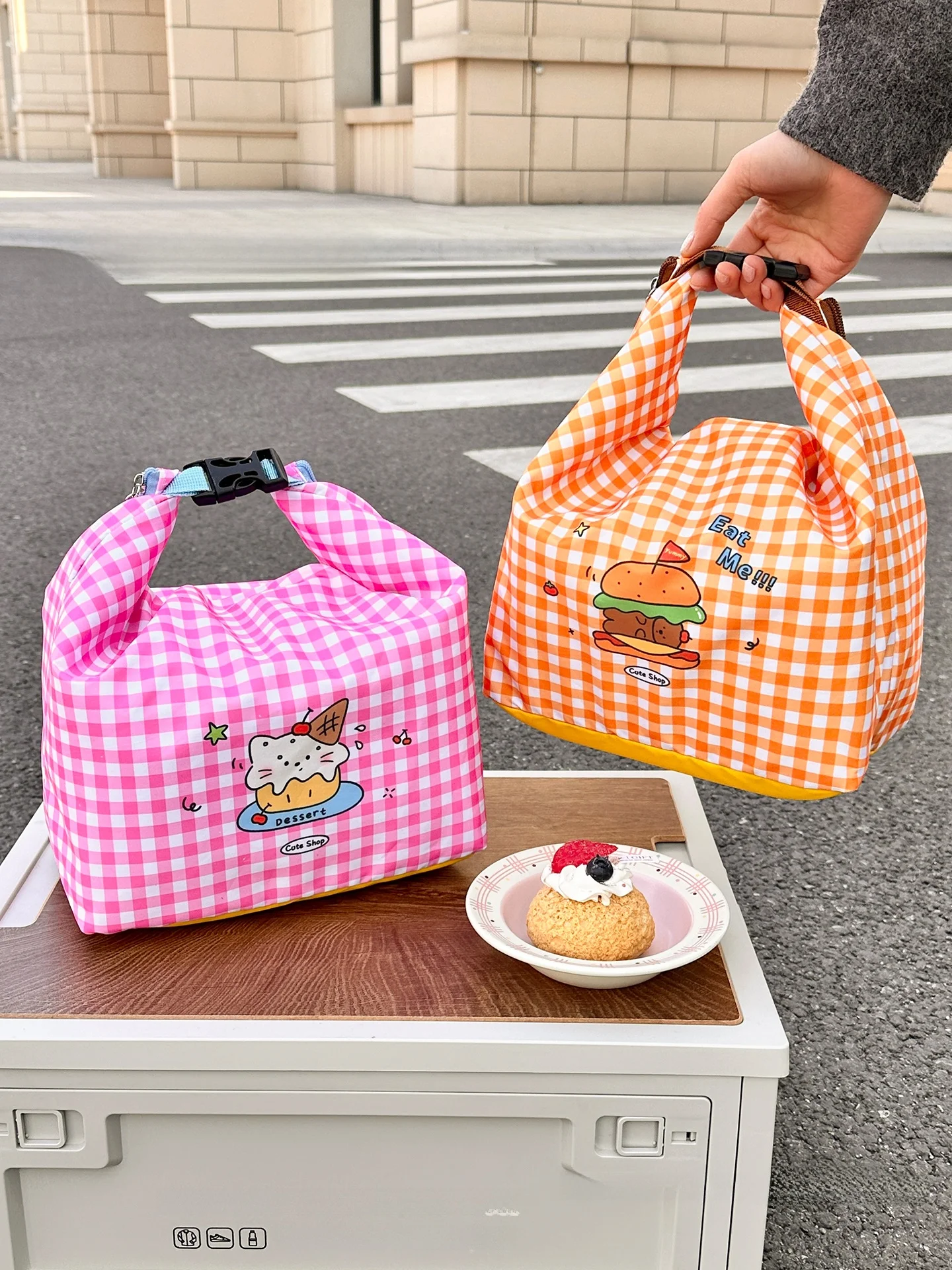 bolsa-termica-ande-de-lona-para-almoco-lh-estampa-xadrez-de-desenho-animado-bolsa-de-mao-para-deslocamento-ideal-para-tr