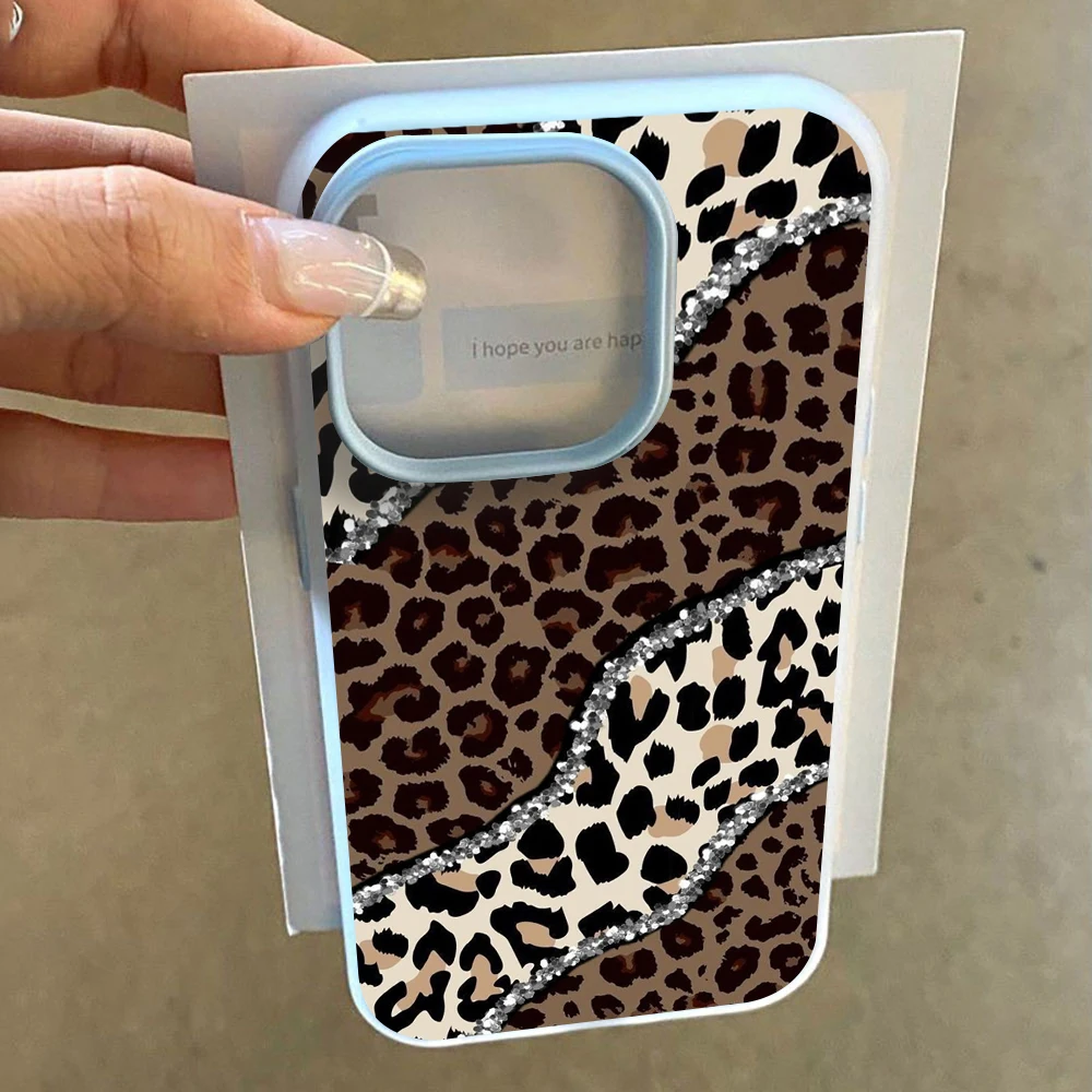 Für Samsung Galaxy S21 S26 S25 S24 S23 S22 Ultra Plus FE Hülle Luxus Leopardenmuster Cover Für A37 A36 A54 A55 A56 Drop Funda – Detail 2