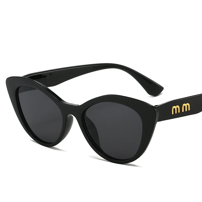 Women\'s minimalist letter fashion glasses Tropical Beach Vacay glasses vintage summer color fashion glasses