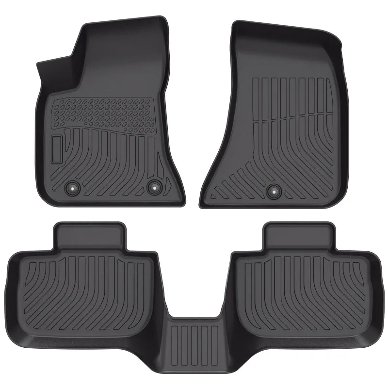 

Floor Mats Liners for 2011-2023 Dodge Charger/Chrysler 300 RWD TPE All-Weather United States