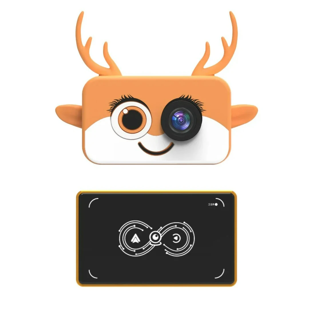 Baby Car Camera 2in1 Wireless CarPlay Adapter Car Backseat Kids Safety Monitor Plug and Play for Android Auto CarPlay Car Screen