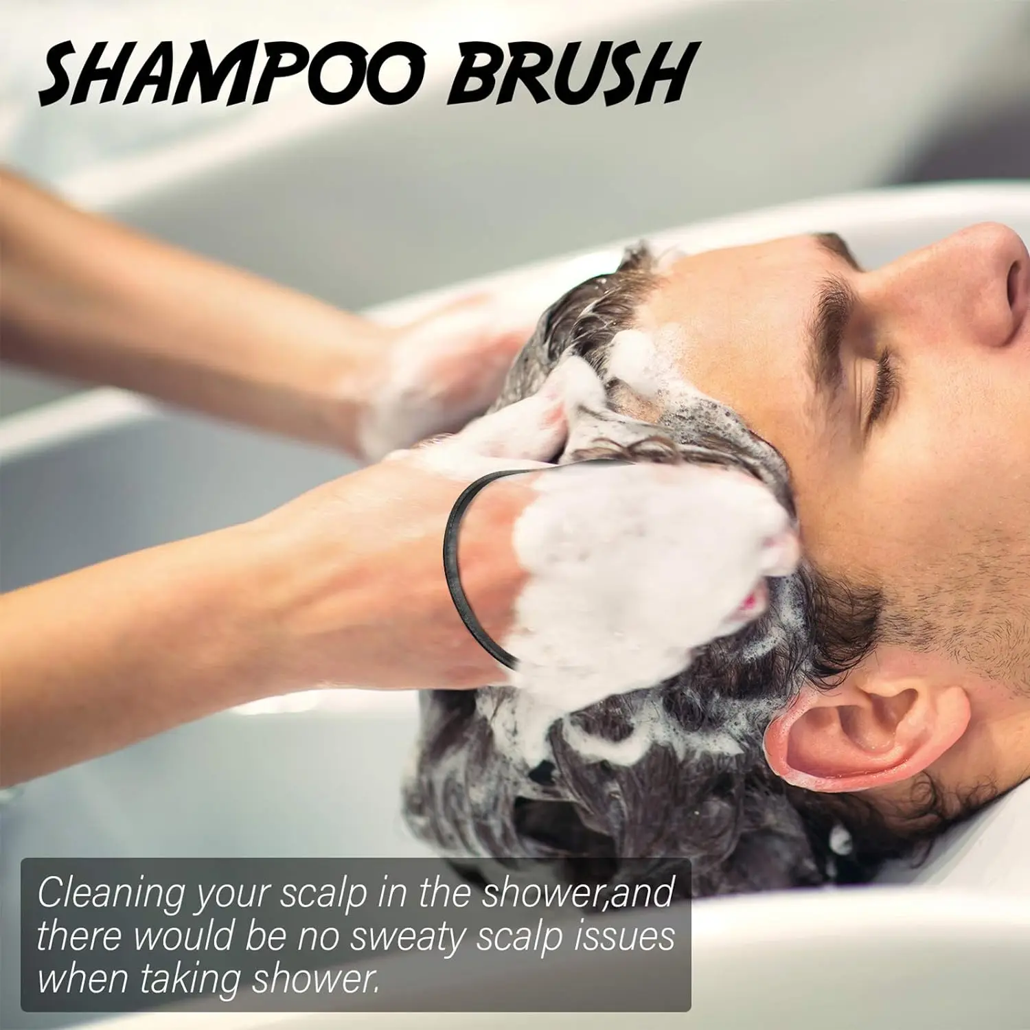 6 قطع من أمشاط الجيب، فرشاة الجيب، فرش الشامبو، مشط تدليك فروة الرأس، مشط فرشاة شعر مدلك، خاص للشعر المستعار الحقيقي #4