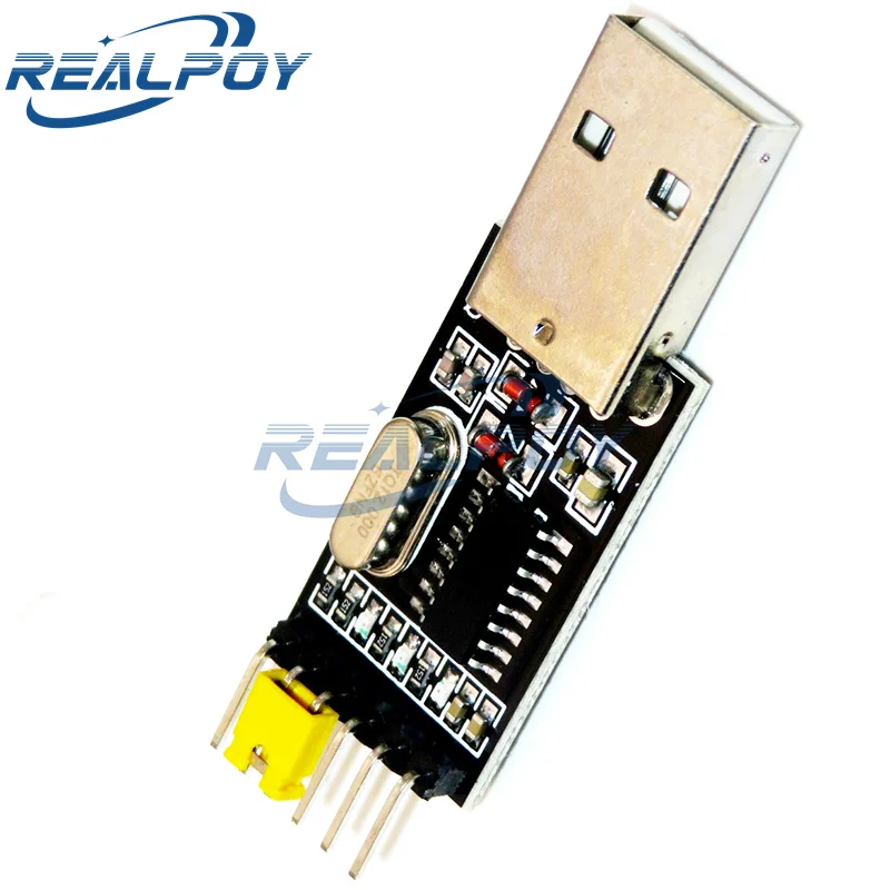 CH340 convertitore da USB a TTL modulo UART CH340G aggiornamento scarica una piastra a spazzola metallica piccola scheda microcontrollore STC da USB