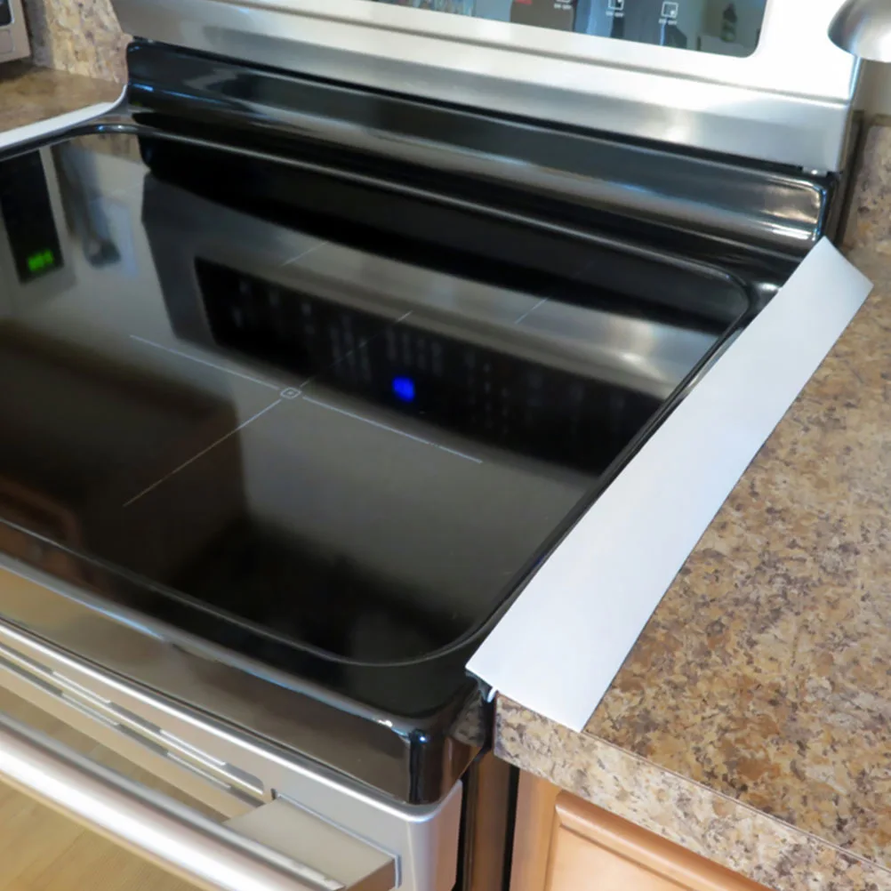 

2pcs Gap Cover For Stove Counter Premium Oven Gap Filler Heat Resistant Kitchen Range Protector Stove Liners