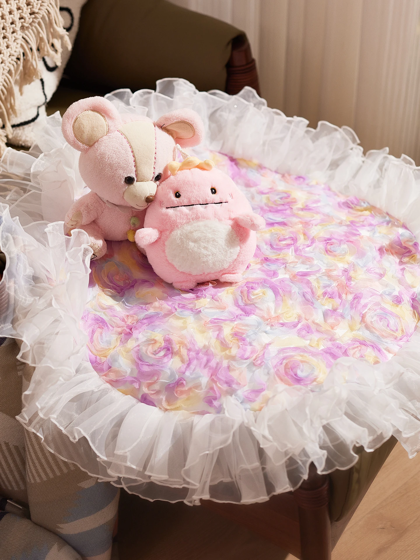 cuccia-per-cani-universale-rosa-carina-staccabile-lavabile-con-design-in-pizzo-per-tutte-le-stagioni-accessori-per-animali-domestici