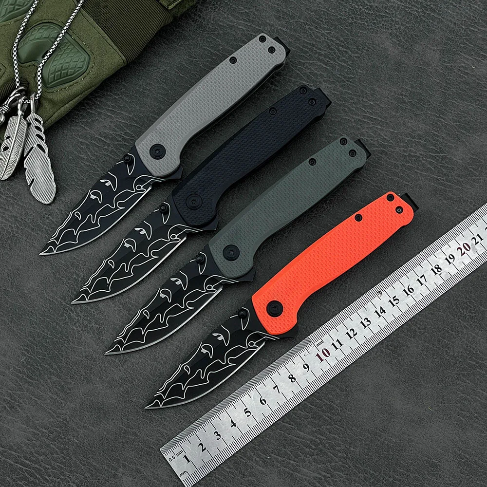 

New 440C High Hardness Outdoor Folding Knife Camping Portable Tactical EDC Pocket Portable Folding Knife Sharp Cutting Tools