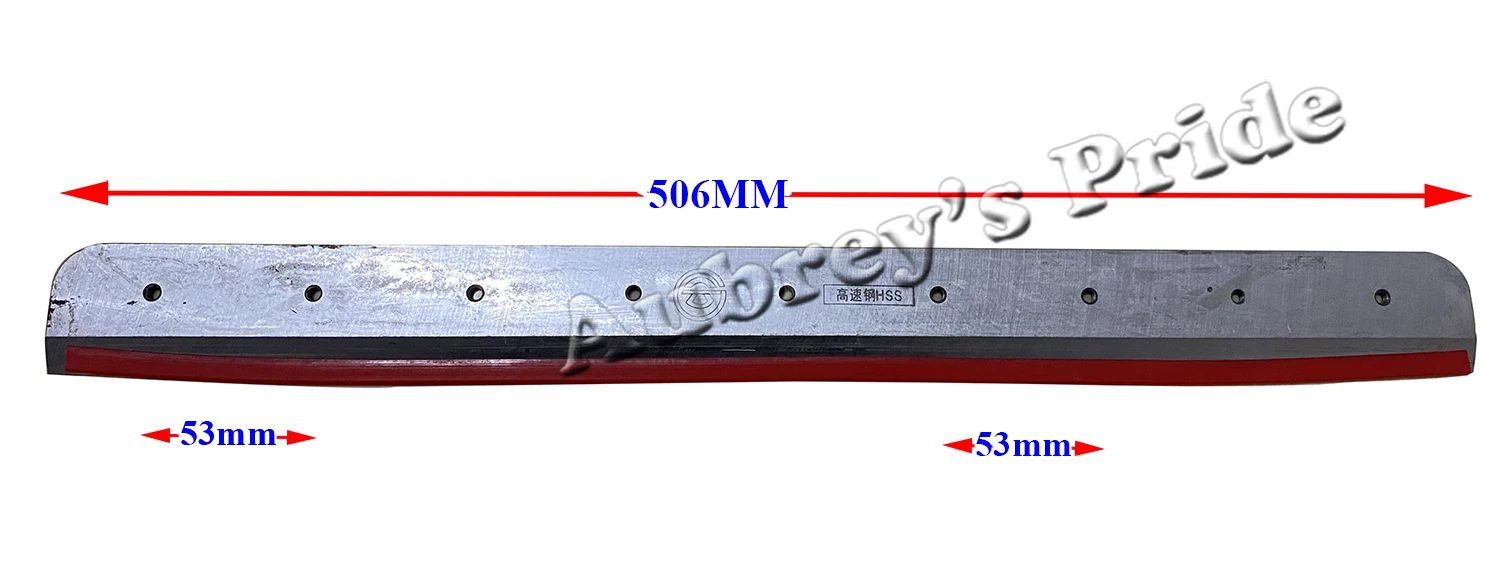 Replaced Steel Blade Handheld Parts for Heavy Duty A3 Size Stack Paper Ream Guillotine Cutter