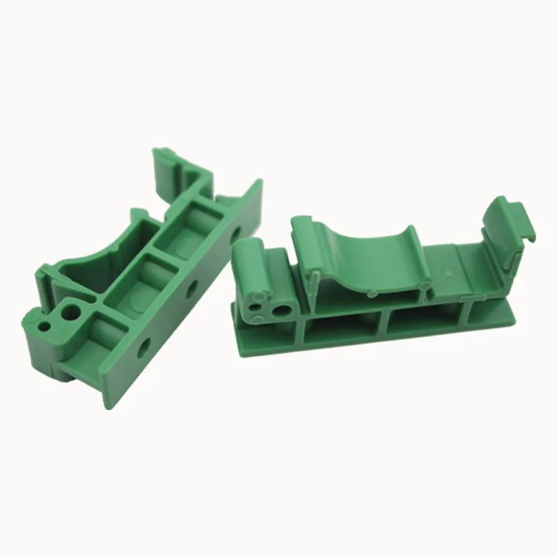 2pcs PCB 25mm adattatore per montaggio su guida DIN supporto per staffa per circuito stampato clip per supporto adattatore per scheda di controllo