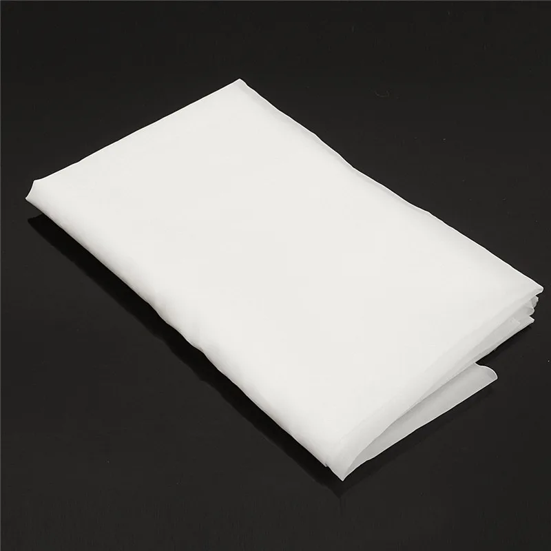 1mx1m 40-Inch Durable Quality White Nylon Filtration Sheet 200 Mesh Water Oil Industrial Filter Cloth  Vacuum Cleaner Parts