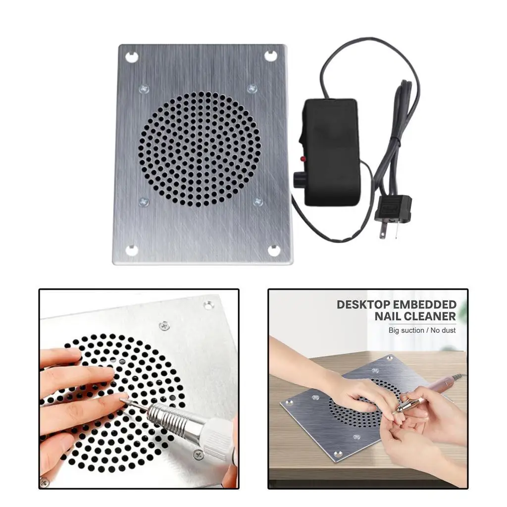 Пылесборник для ногтей с мешком для сбора маникюрных инструментов Пылесос для полировки ногтей для домашнего использования Салон 110 В США Низкий уровень шума