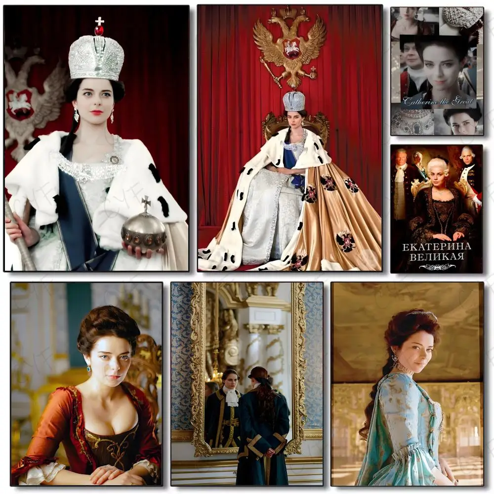E-Ekaterina The Rise of Catherine the Great Poster Poster Painting Wall Art Mural for Living Room Home Decor and Gifts
