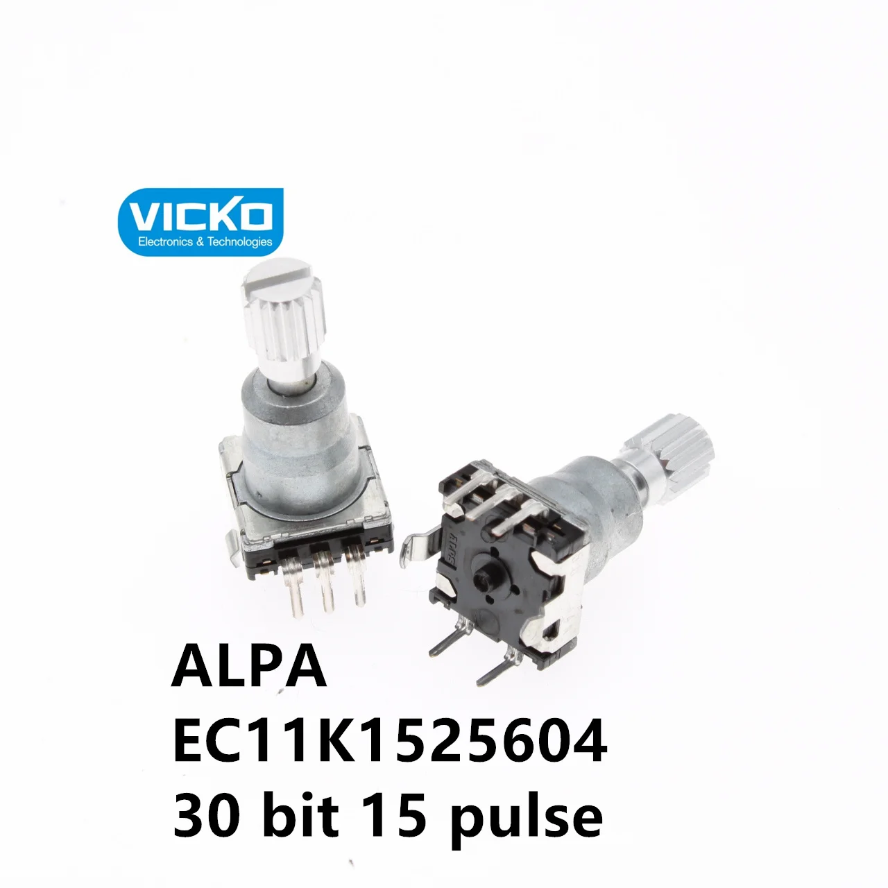 [VK] Japan ALPS encoder switch EC11K0925605 18 bit  EC11K1525604  potentiometer band switch 30 bit car stereo shaft 20mm
