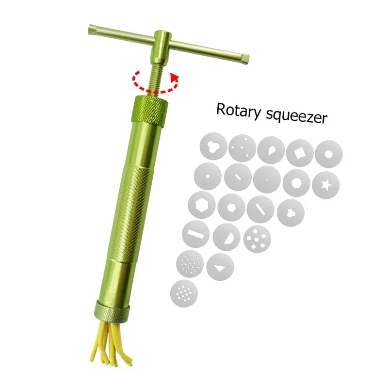 Clay Extruders Clay Sugar Paste Extruder Sculpture Machine Gun Fondant Cake Sculpture Polymer Clay Tools Cake Decorating Tools