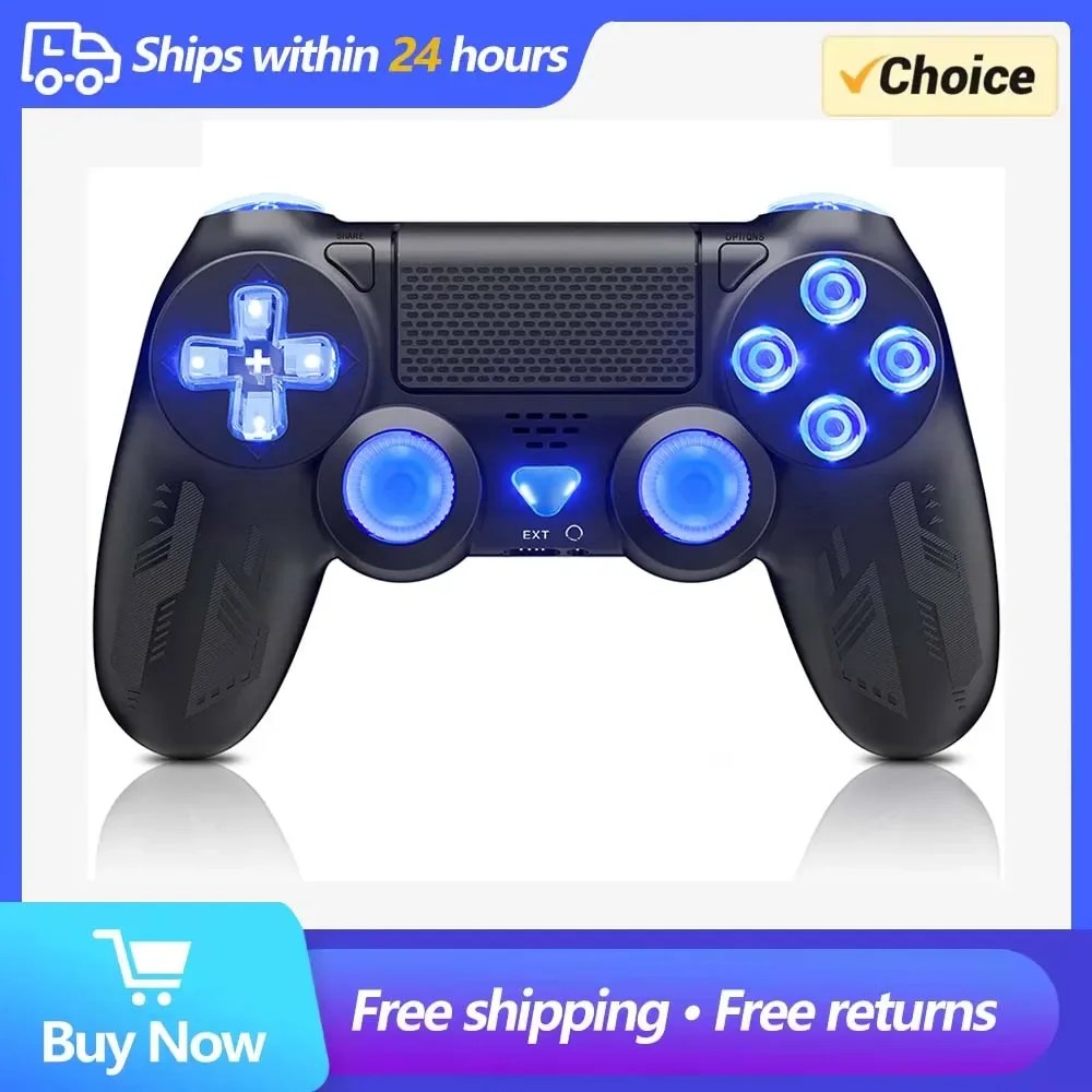 Wireless Controller Support Bluetooth Ps4 Gamepad For Playstation 4/3 Joystick Console For Ps4 Android Pc With6 Axis Programming