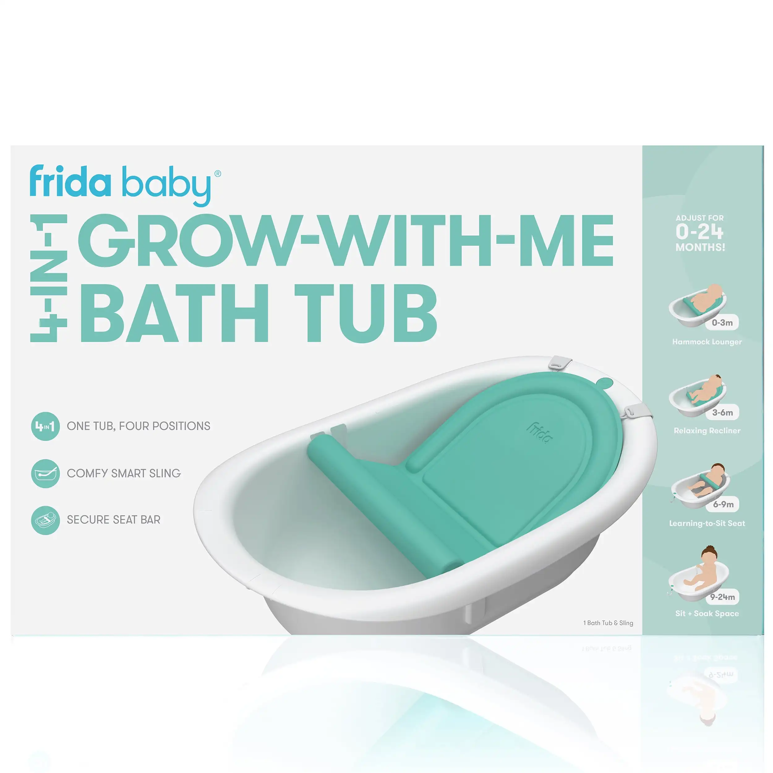 

Grow-With-Me Bath Tub by Frida Baby