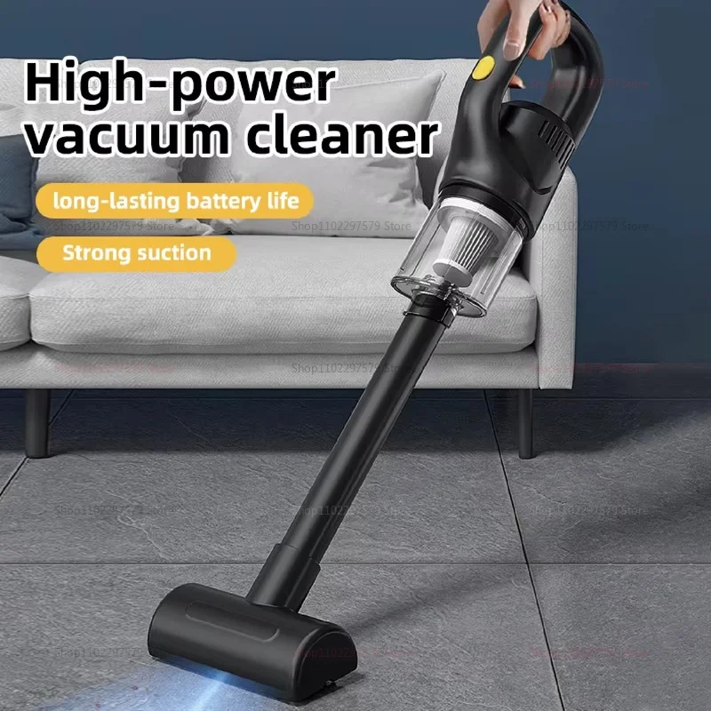 120W Wireless Vehicle Air Dust Collector Vacuum Cleaner 50000PA Portable Car Interior Cleaning Machine 2000mAh Powerful cordless