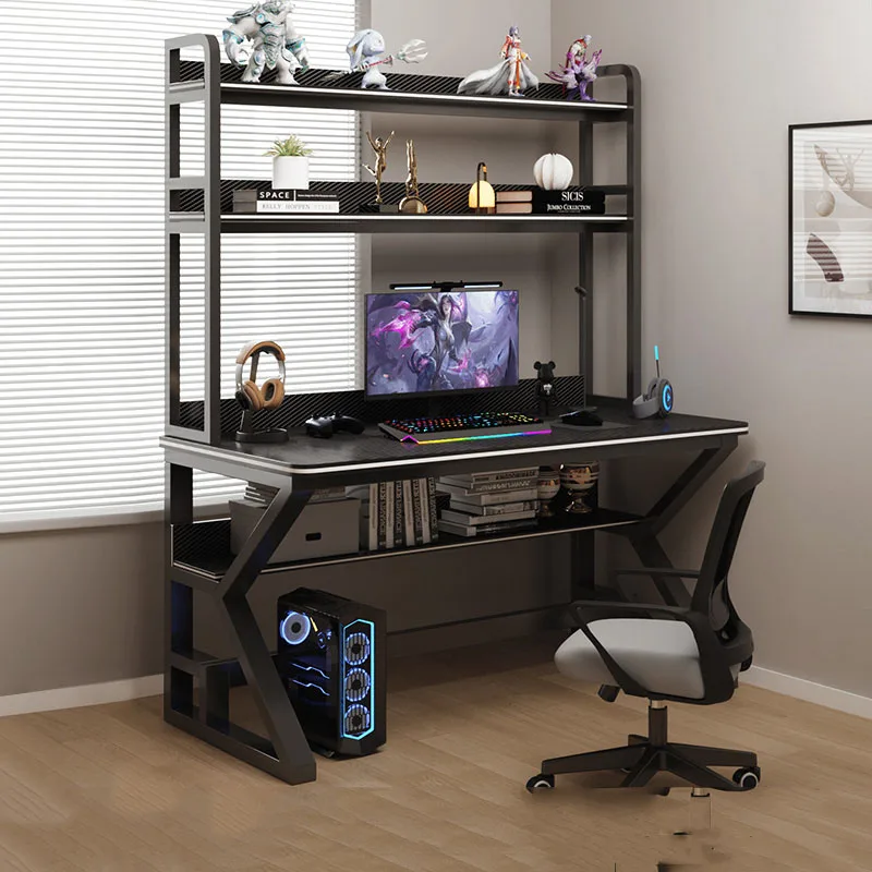 Computer Reception Desk Standing Coffee Modern Organizer Computer Desk Writing Scrivania Ad Angolo Living Room Furniture