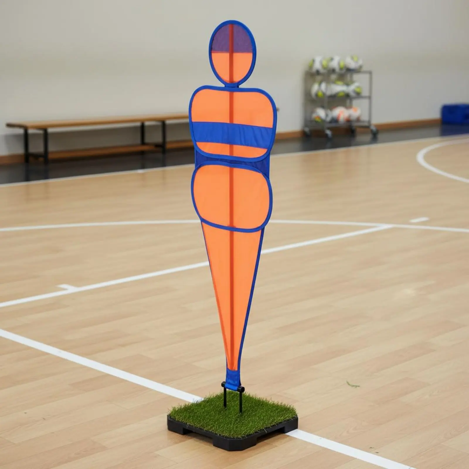

4 Pieces Foldable Unrestricted Kick Wall Stable Soccer Wall Mannequin Unrestricted Kick Figure Sturdy Soccer Figure Defender