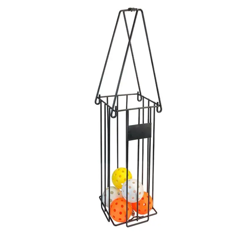 Tennis Ball Collector Basket Pickle Ball Retriever Tennis Ball Picker Stainless Steel Pickle Ball Picking For Ball Training Tool