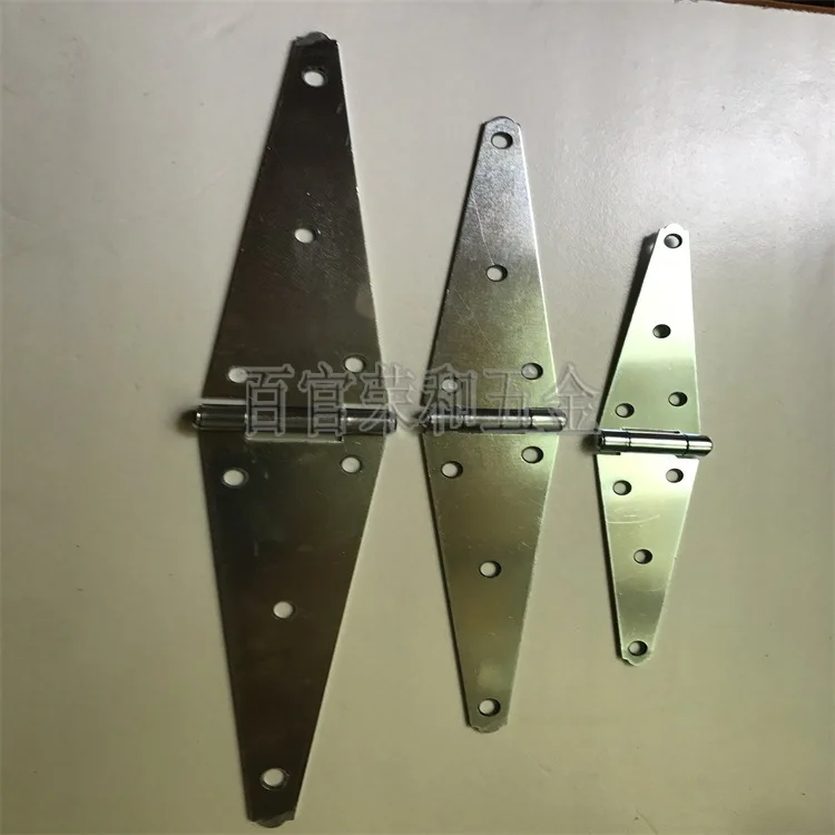 

Heavy Duty Door Hinge Galvanized Iron Slotted Bearing Outdoor Garden Gates Replacement Durable Rustproof Versatile Easy Install