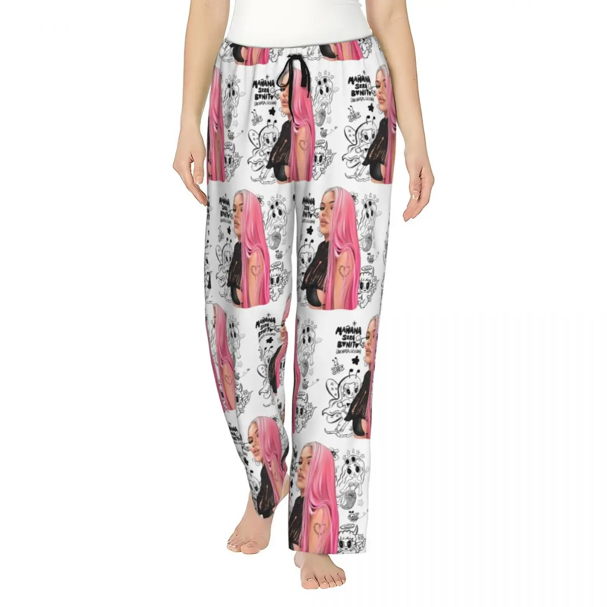 

Пижамные штаны на заказ, Манна, Бонито, Карол, G, пижама, одежда для сна, женский эластичный пояс, штаны для сна с карманами