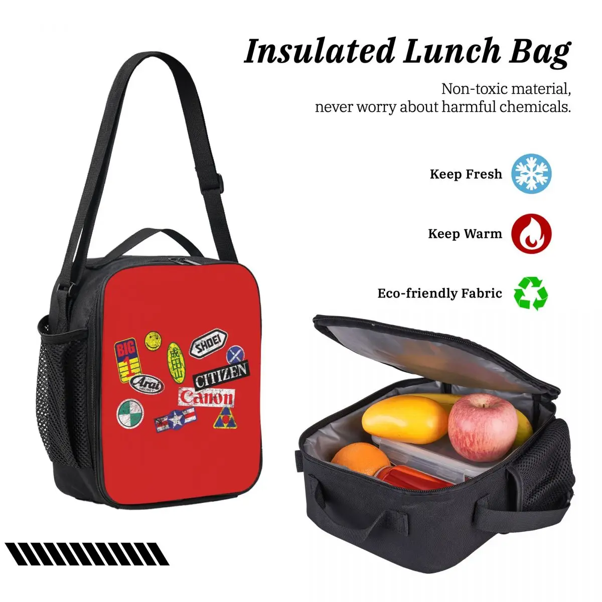 AKIRA ملصقات قناع حقيبة الظهر طالب بنين بنات BookBag حقيبة مدرسية كمبيوتر محمول حقائب كتف 3ps معزول حقيبة الغداء مقلمة