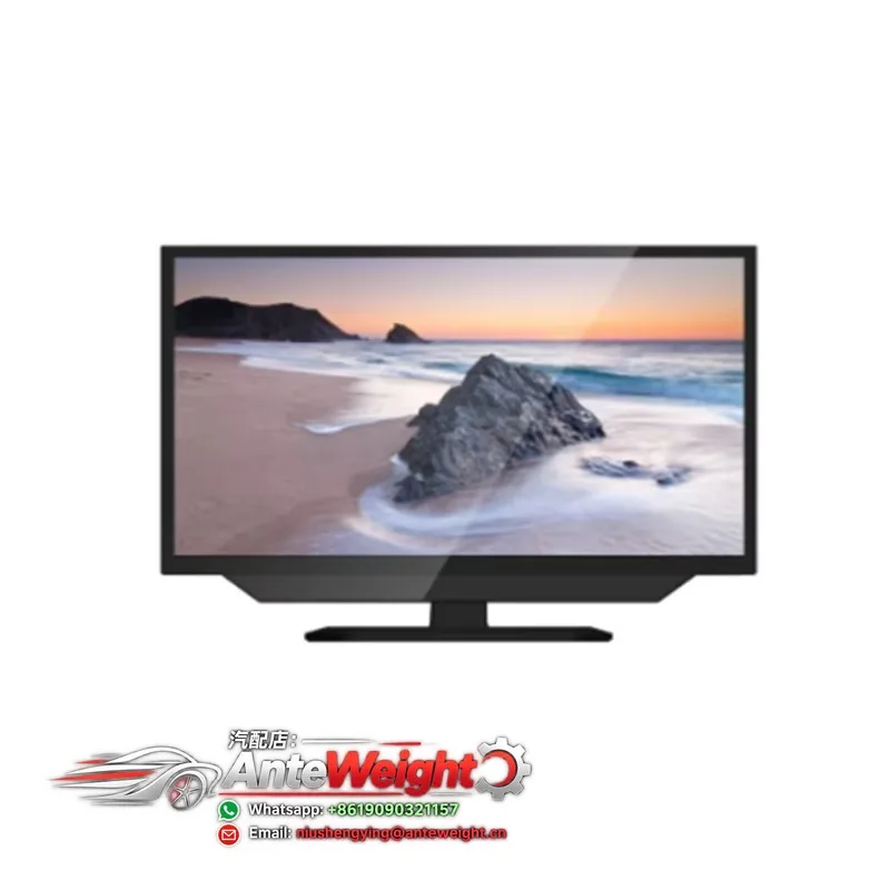 12V DC Smart RV Television-Android Smart TV Built-in DVD Player Waterproof Lightweight Modern Design Shockproof for Bumpy Roads