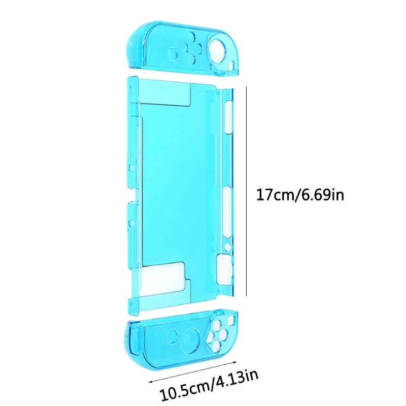 Capa protetora rígida transparente para escudo para protetor console do controlador interruptor