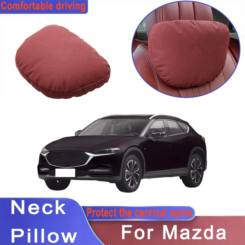 

Car Headrest Neck Support Seat Lumbar Cushion Neck Pillow For Mazda 2 3 5 6 8 BL BM GJ CX3 CX4 CX5 CX-5 CX8 KE KF CX7 CX9 ATENZA