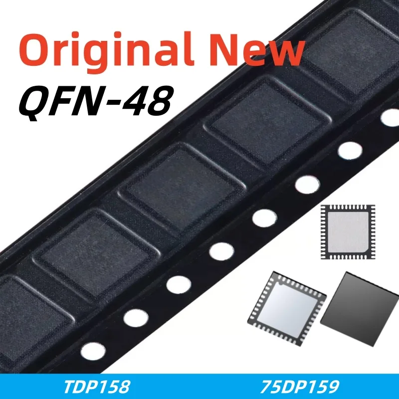 

2-10pcs 100% New TDP158 TDP158RSBR SN75DP159RSBR SN75DP159RGZT SN75DP159 75DP159 5mm*5mm 7mm*7mm QFN-40 QFN-48 Chipset