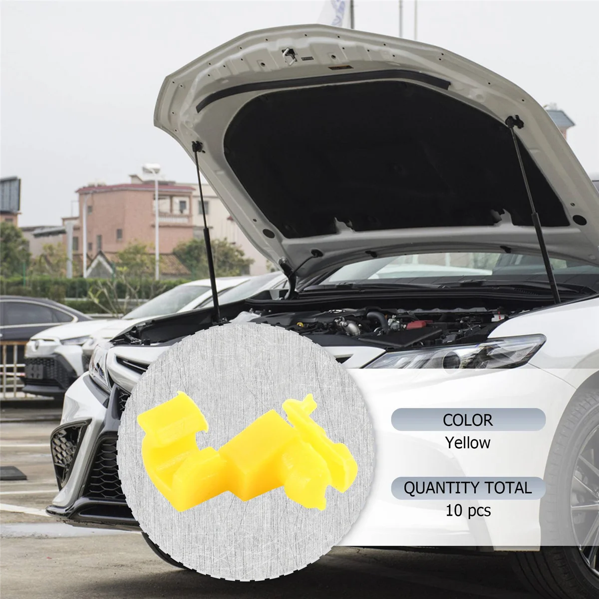 도요타용 로드 클립 드라이버 사이드 핸들 리테이너, 10 문짝 잠금 장치, 5mm