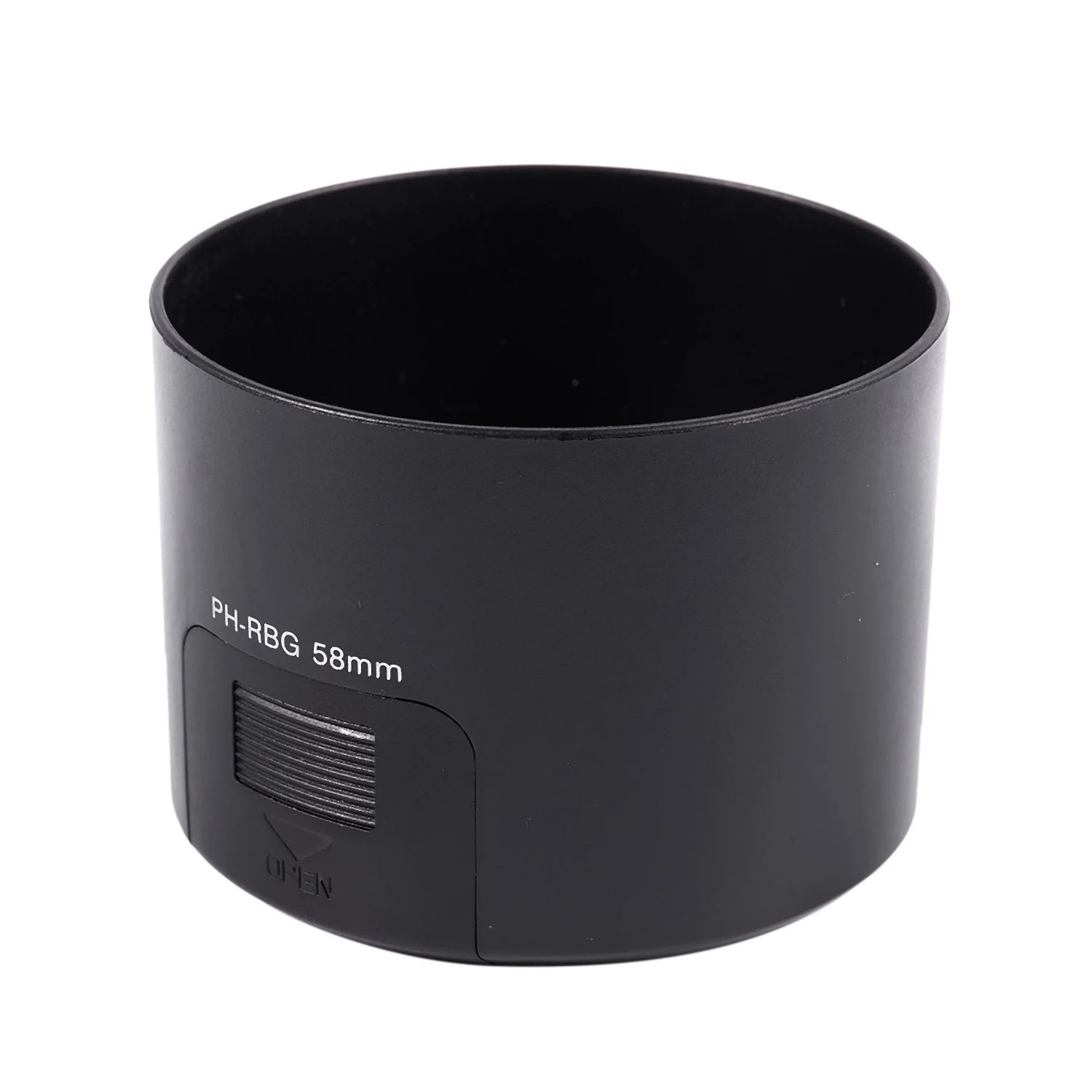 !ขายสูงสุดPH-RBG 58มิลลิเมตรเลนส์ฮูดสีดําสําหรับSMCP-DA 55-300มิลลิเมตรf/4-5.8 ED