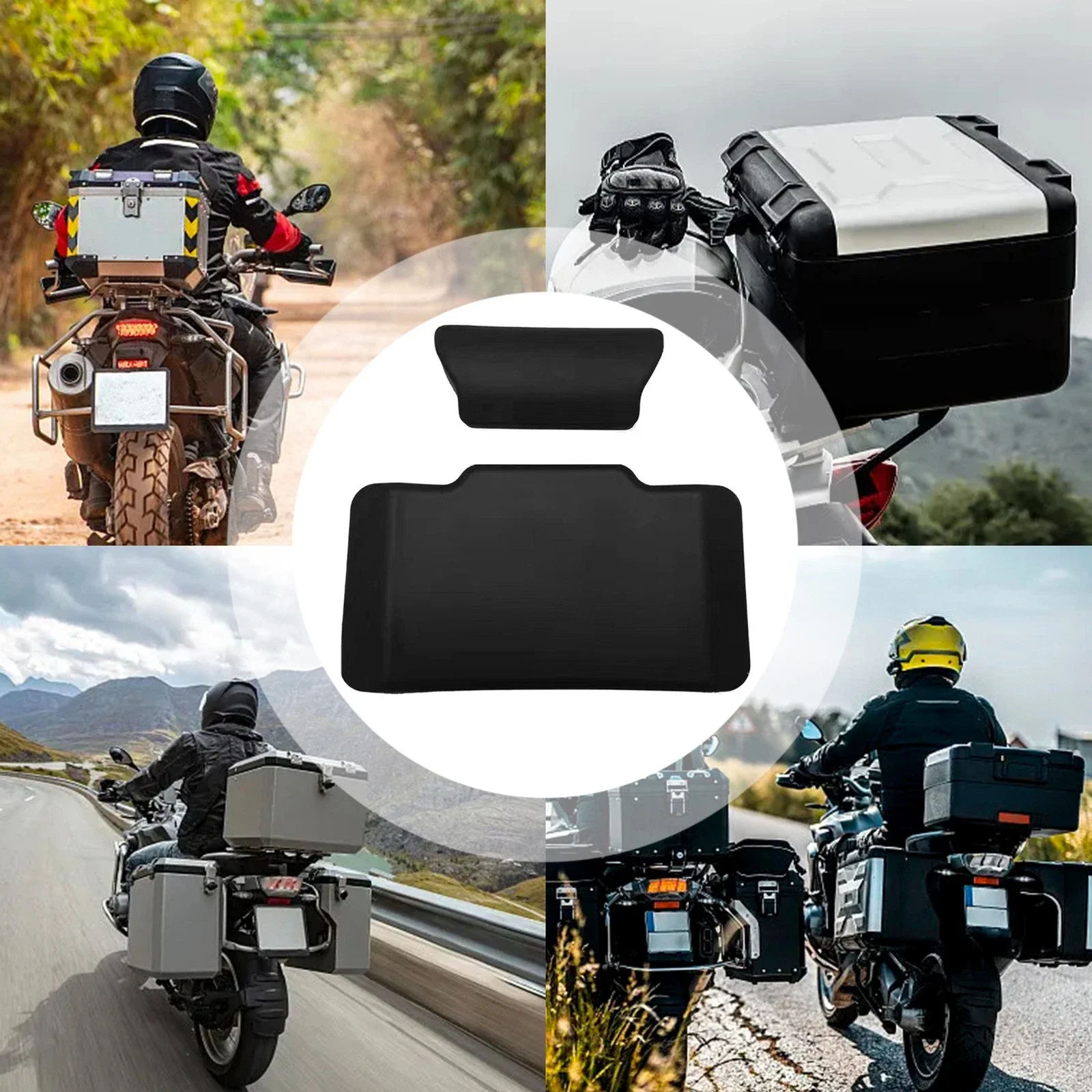 Universal Motorcycle Back Supp - Luggage Cover Protector recension och pris
