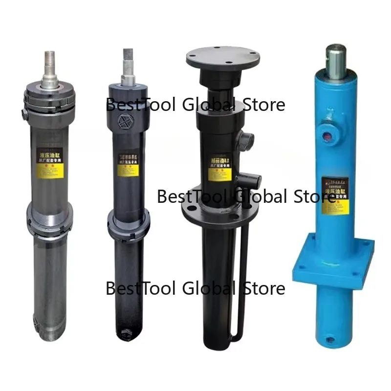 China Factory Custom Different   Double Acting Long Stroke Welded Engineering High Pressure Lift Telescopic Hydraulic Cylinder