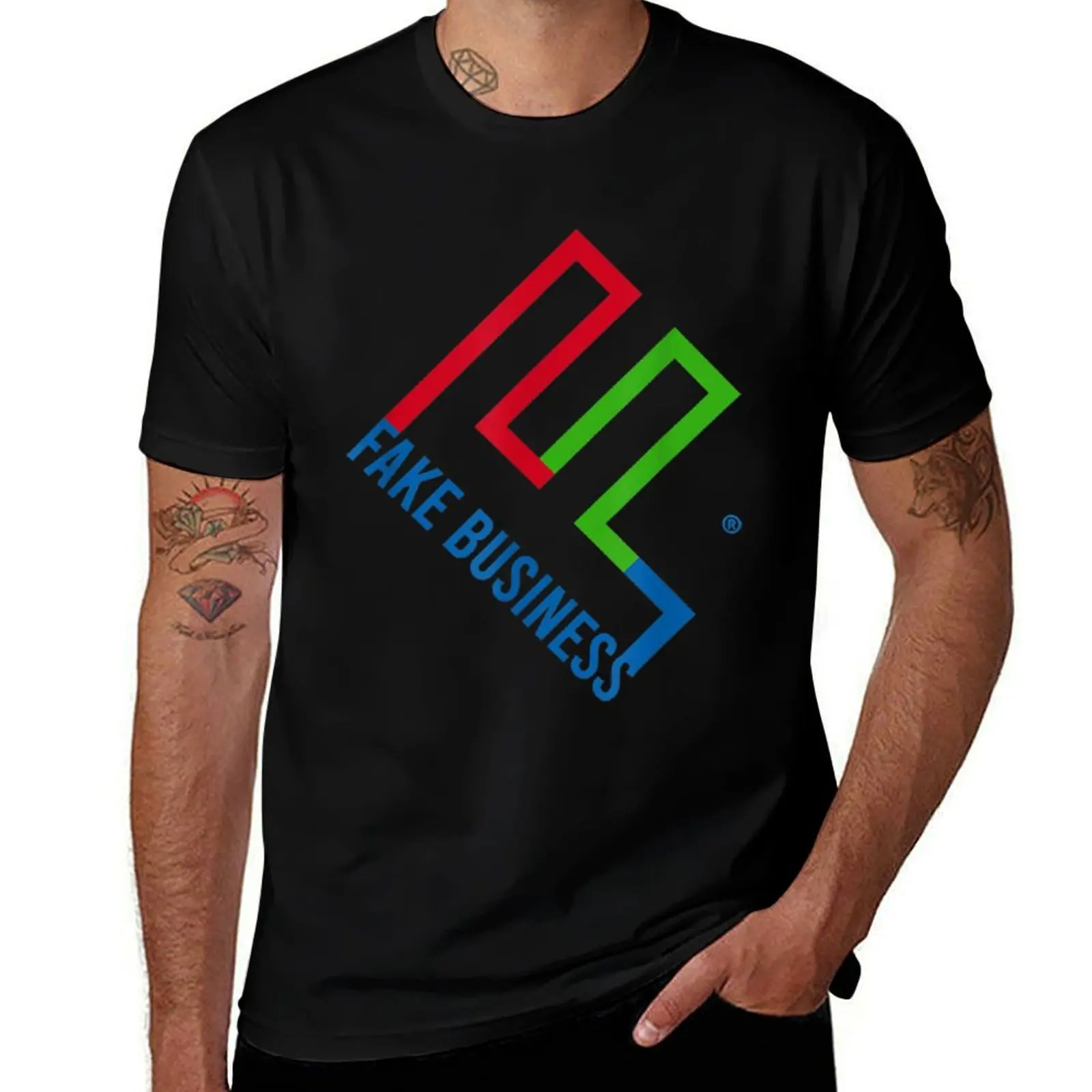 Fake Business Merch Tim Dillon T-Shirt Basic Short Sleeve for Men T-Shirt