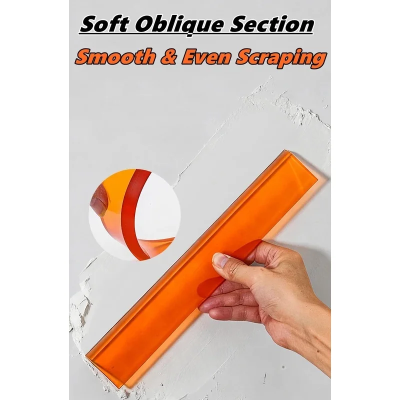 Wall Scraper Putty Spackling Repair Tool Plaster Painting Hand Scraper for Home Garage Workshop Indoor Outdoor Construction