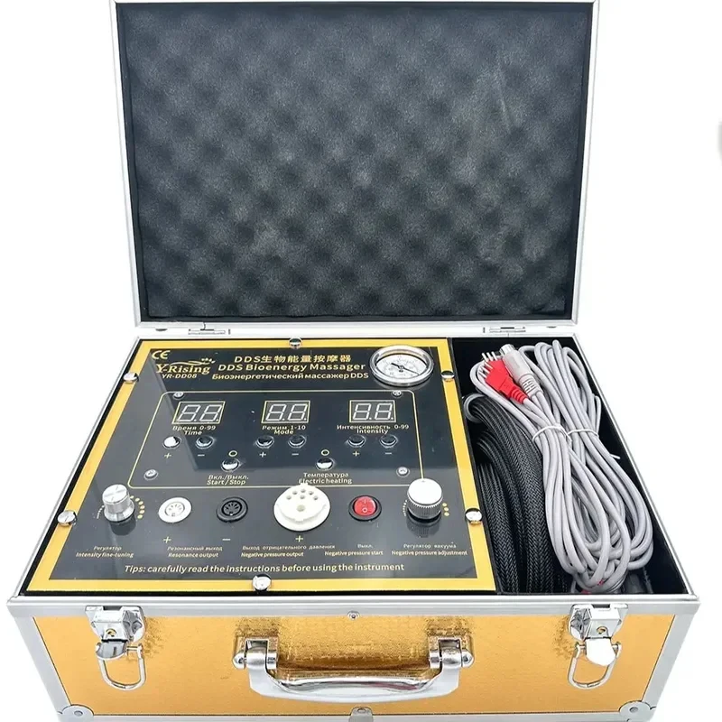 2025 Muscle Stimulator Electric Pulse Physiotherapy Device Acid-base Flat DDS Bio Electrical Meridian Fohow Bioenergy Massager