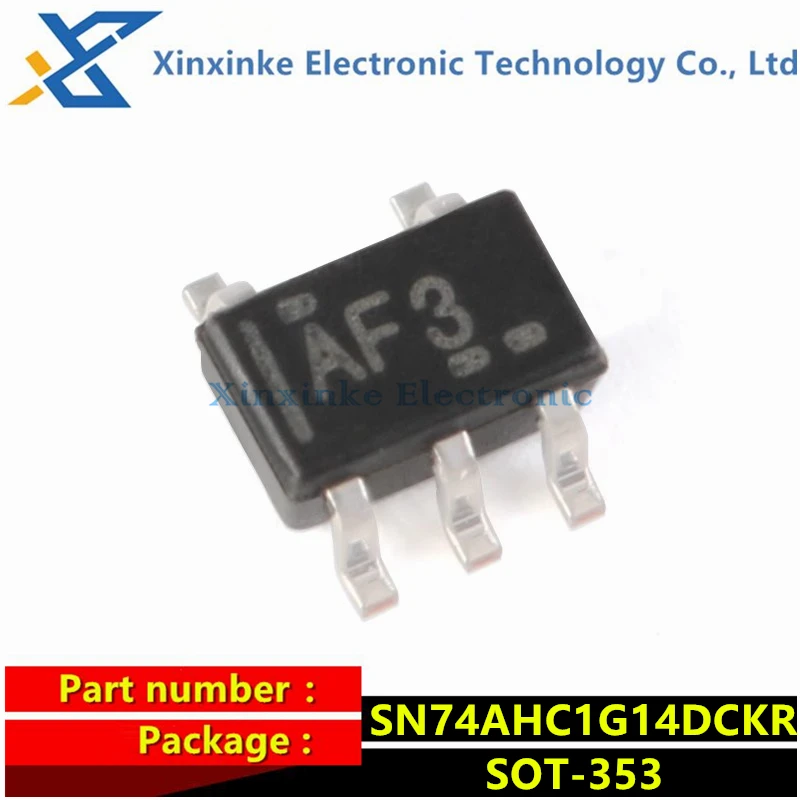 10PCS SN74AHC1G14DCKR Mark:AF3 SC70-5  Inverters Single Schmitt-Trgr  Logic ICs Brand New Original