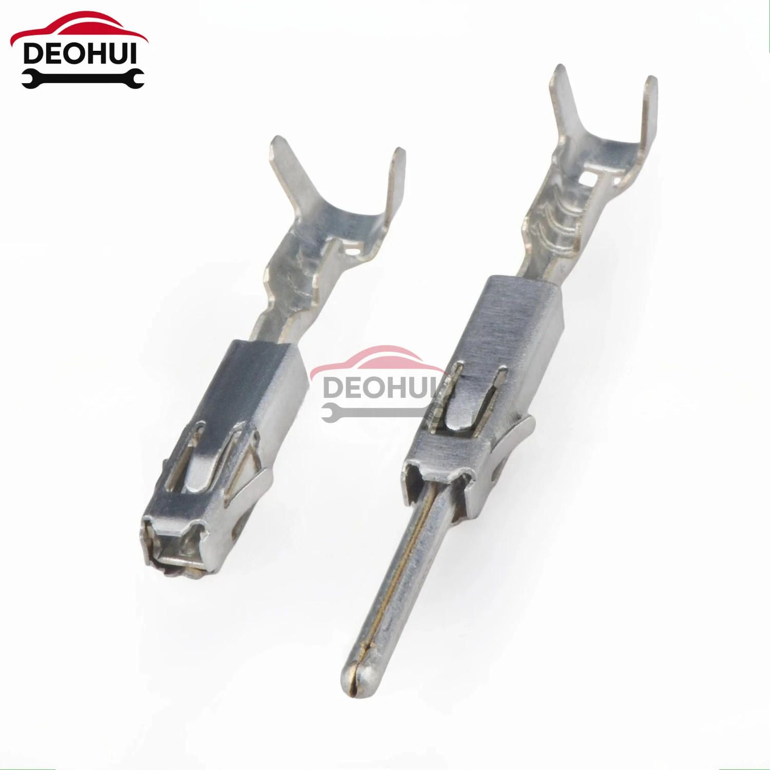 

CSDOH 100Pcs 1.5 mm Male or Female wire Crimp Pins For 26780201184 25701201184 Sheath Automotive Connectors Wire harness Plug